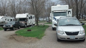 Connie on the left, Blue on the right.