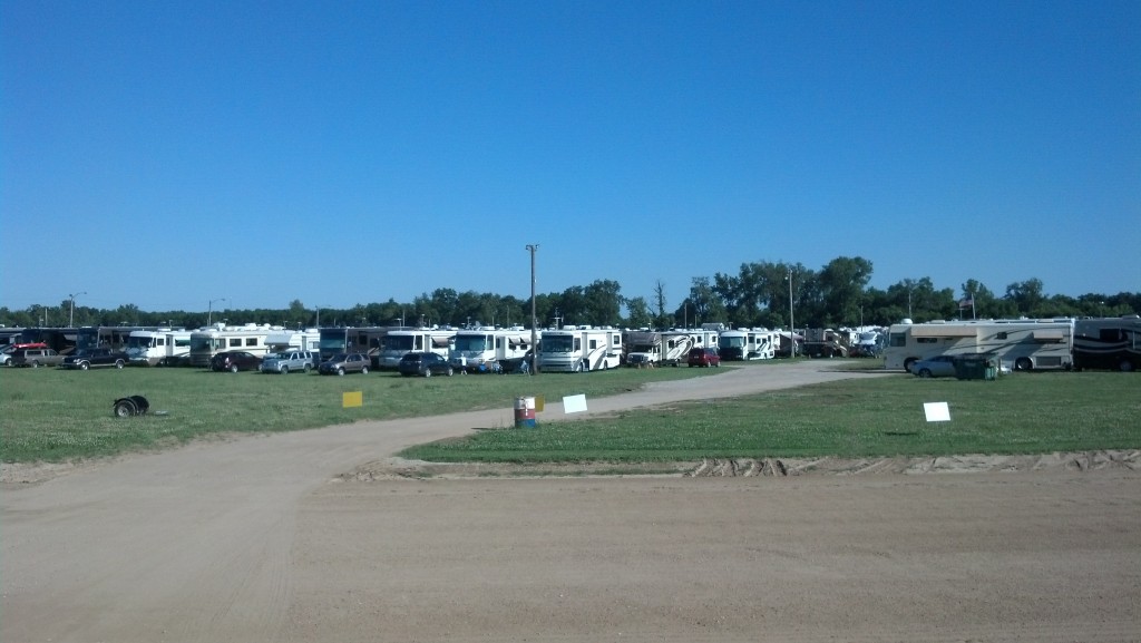 The section of the campground where we are camping.
