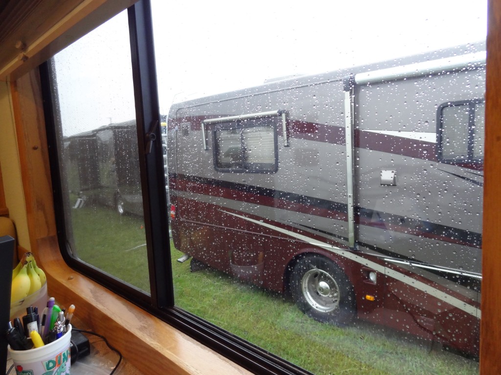 Rain rain, go away.