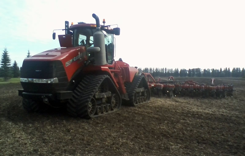 Tractor and disc...valued at around $500,000.
