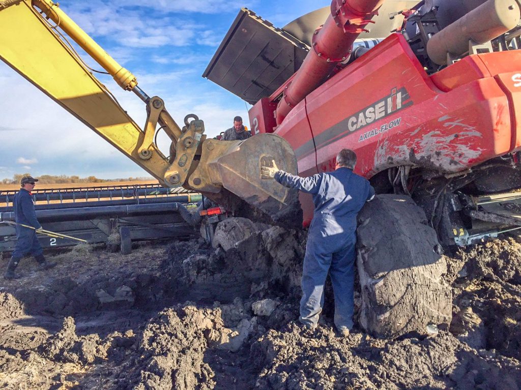 Bring on the excavator!