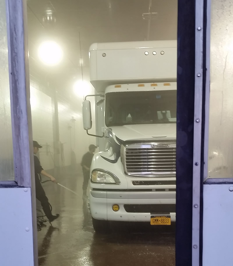 Four guys washed our 40 foot RV for $34. It was the best $34 I've ever spent!